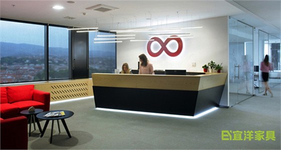 现代风办公家具前台 宜洋家具 现代风办公家具前台 宜洋家具